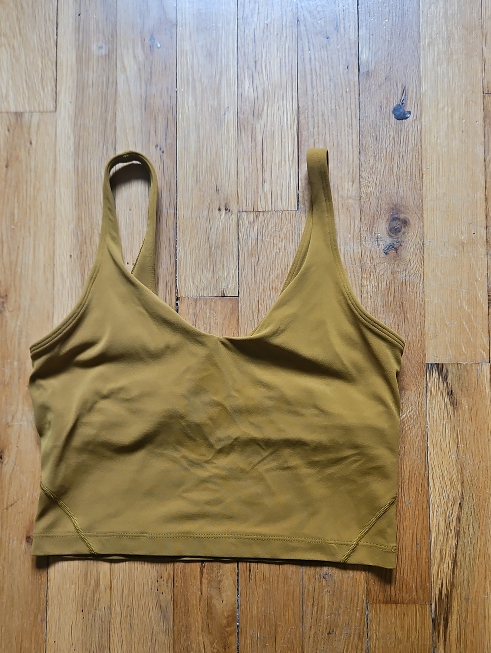 Lululemon Align Top Auric Gold Size 6